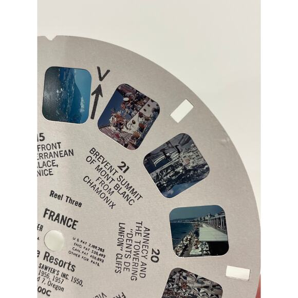 View-Master B172, France, World Travel Series, S4 Packaging, 3 Reel Set - Picture 3 of 9